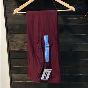 Rafaella Deep Red Stretch Pants